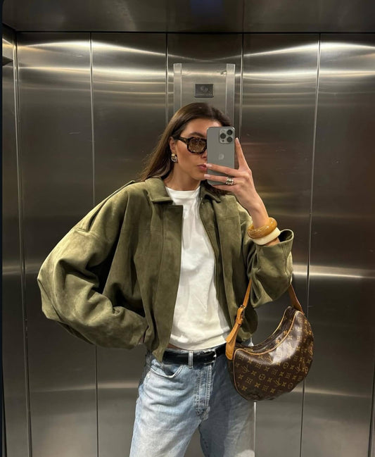 AVOMO - Olive Box Jacket