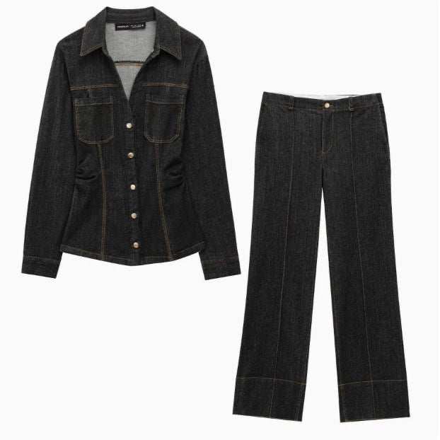 AVOMO -  Dark Denim Set