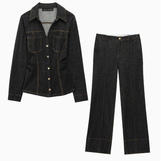 AVOMO -  Dark Denim Set