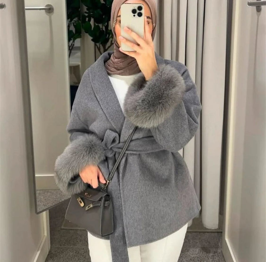 AVOMO - Faux Fur Jacket