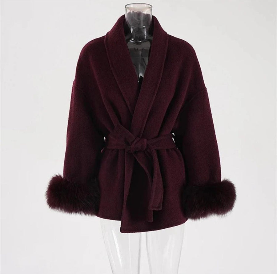 AVOMO - Faux Fur Jacket