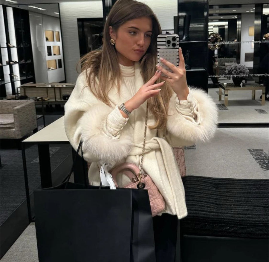 AVOMO - Faux Fur Jacket