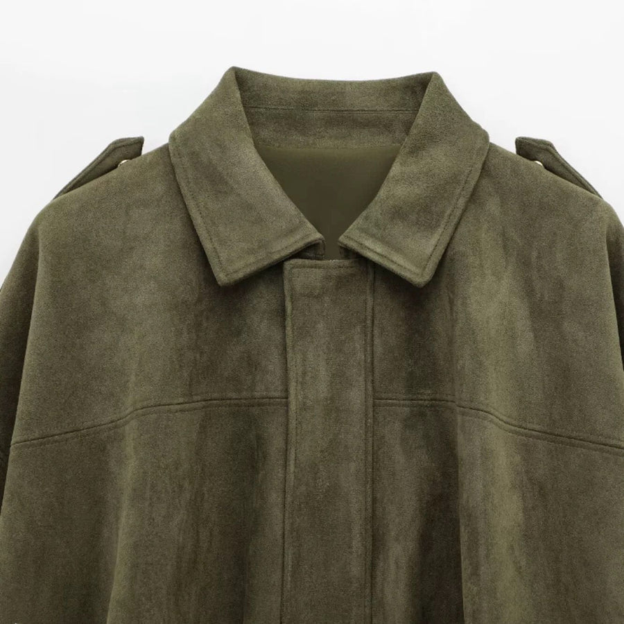 AVOMO - Olive Box Jacket