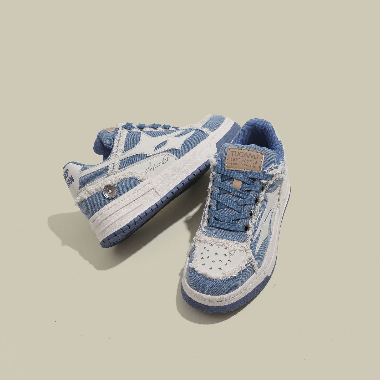 AVASI - Ripped Canvas Sneaker