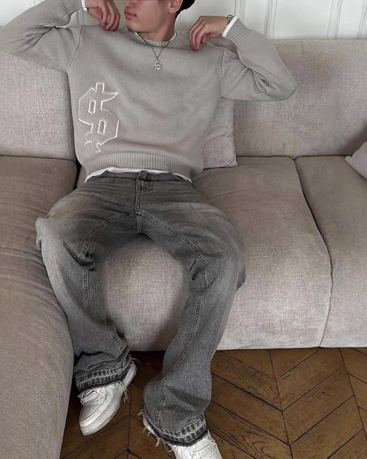 AVASI - Dollar Knit Sweater